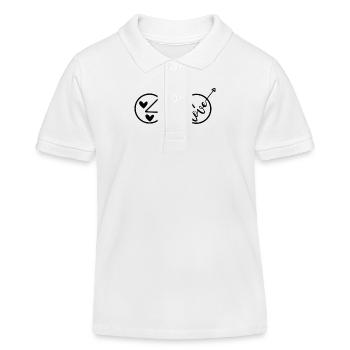 Bicyclette - Polo enfant bio Stanley/Stella - blanc - Devant