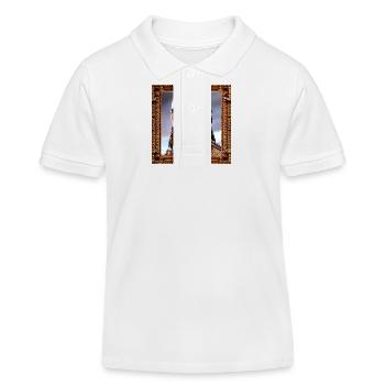 Homme de tribu amérindienne - Polo enfant bio Stanley/Stella - blanc - Devant