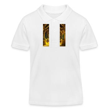 Inside the Beehive - Kids Organic Polo Shirt by Stanley/Stella - white - Front