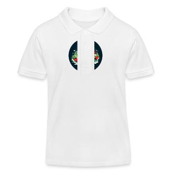 The city an architectural masterpiece - Kids Organic Polo Shirt by Stanley/Stella - white - Front