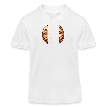 Icône du pixel des cookies - Polo enfant bio Stanley/Stella - blanc - Devant