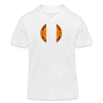 Junggesellenabschied 2024 - Kinder Organic Poloshirt Mini Sprinter von Stanley/Stella - Weiß - Vorne