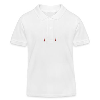 Heldin Frau Held Symbol Mensch - Kinder Organic Poloshirt Mini Sprinter von Stanley/Stella - Weiß - Vorne