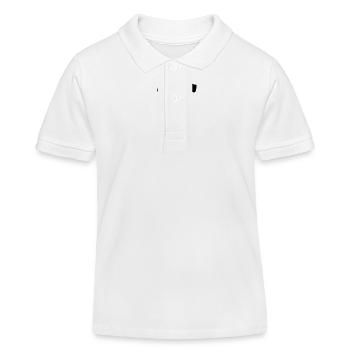 cloud, nature, rain, water - Kids Organic Polo Shirt by Stanley/Stella - white - Front