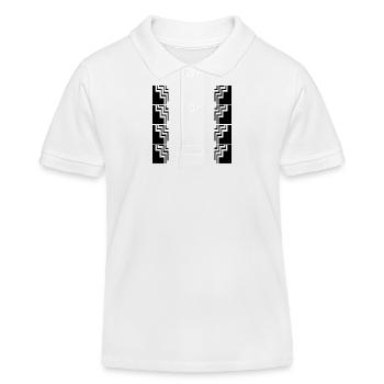 Neues Design - Kinder Organic Poloshirt Mini Sprinter von Stanley/Stella - Weiß - Vorne
