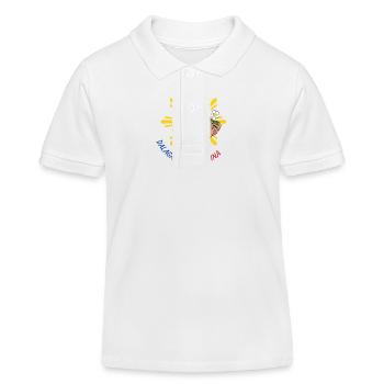 Philippines philippine drapeau Dalagang je cadeau - Polo enfant bio Stanley/Stella - blanc - Devant