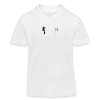 Made in China Barcode - Polo enfant bio Stanley/Stella - blanc - Devant