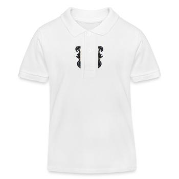Symbole des armoiries - Polo enfant bio Stanley/Stella - blanc - Devant