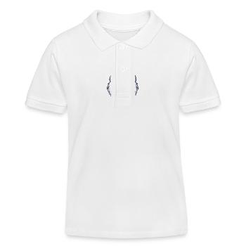 Eskimo Cold Winter Creature - Kids Organic Polo Shirt by Stanley/Stella - white - Front
