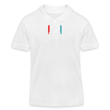 Échecs Pièces d’échecs Pion Joueur Retro Vintage - Polo enfant bio Stanley/Stella - blanc - Devant