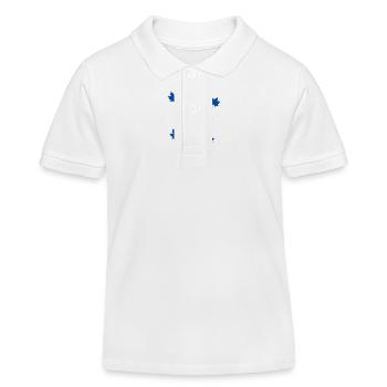 Fox - Animal, Zoo, Animal Lover, Nature Conservation - Kids Organic Polo Shirt by Stanley/Stella - white - Front