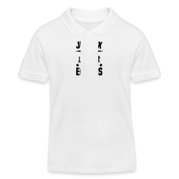 I can't I have failed - Kids Organic Polo Shirt by Stanley/Stella - white - Front