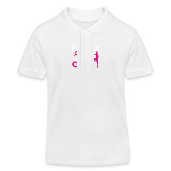 Je Peux Pas J ai Gym - Polo enfant bio Stanley/Stella - blanc - Devant