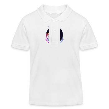 Zuhause ist wo meine Katzen sind - Katzenliebe - Kinder Organic Poloshirt Mini Sprinter von Stanley/Stella - Weiß - Vorne