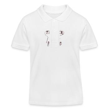 Sei ein Reisender, kein Tourist - Kinder Organic Poloshirt Mini Sprinter von Stanley/Stella - Weiß - Vorne