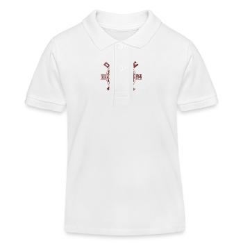 Depew NY | New York Reise & Souvinier Geschenk - Kinder Organic Poloshirt Mini Sprinter von Stanley/Stella - Weiß - Vorne