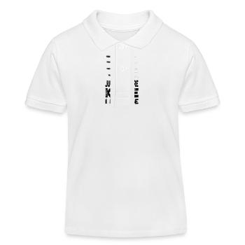 Juste un couteau de plus que je promets couteau de chef - Polo enfant bio Stanley/Stella - blanc - Devant