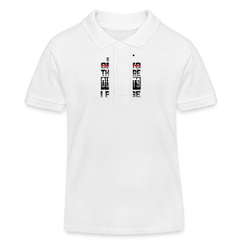 Just One More Quad Parts I Promise Quad Quads - Kids Organic Polo Shirt by Stanley/Stella - white - Front