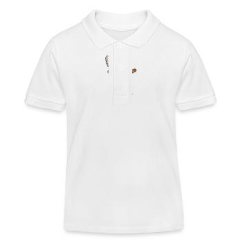 Murmeltier für einen Murmeltier Liebhaber - Kinder Organic Poloshirt Mini Sprinter von Stanley/Stella - Weiß - Vorne