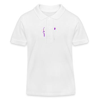 Ziege - Bock - Geiß - Bauernhof - Zoo - Urlaub - Kinder Organic Poloshirt Mini Sprinter von Stanley/Stella - Weiß - Vorne