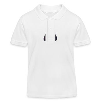 Vampir Halloween Cool - Kinder Organic Poloshirt Mini Sprinter von Stanley/Stella - Weiß - Vorne