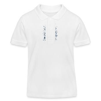 Glaube Bibelvers Bibelspruch Jesus Christus - Kinder Organic Poloshirt Mini Sprinter von Stanley/Stella - Weiß - Vorne