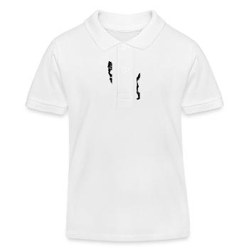 Australian Shepherd Dog - Kids Organic Polo Shirt by Stanley/Stella - white - Front