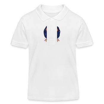 All Mushrooms Are Edible Some Only Once - Kinder Organic Poloshirt Mini Sprinter von Stanley/Stella - Weiß - Vorne
