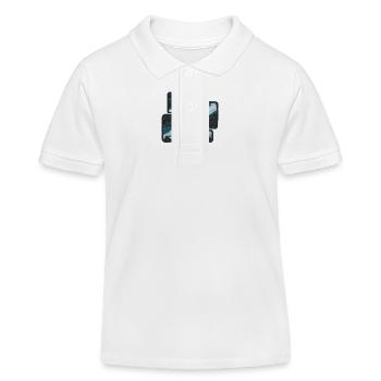 Galaxie Universum Landschaft: Ein Traum für - Kinder Organic Poloshirt Mini Sprinter von Stanley/Stella - Weiß - Vorne