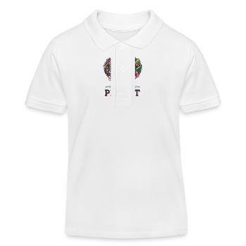 J’adore Phuket - Polo enfant bio Stanley/Stella - blanc - Devant