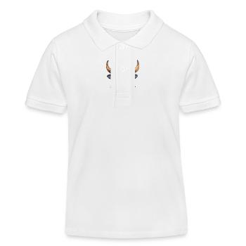 Bulle Bunt - Kinder Organic Poloshirt Mini Sprinter von Stanley/Stella - Weiß - Vorne