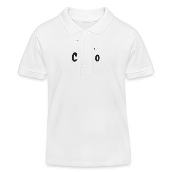« Cardio Cat » - Chat sportif - Polo enfant bio Stanley/Stella - blanc - Devant