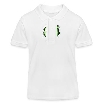 Zombie Halloween Creepy Comic - Kids Organic Polo Shirt by Stanley/Stella - white - Front