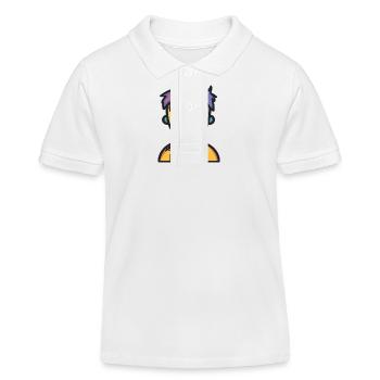 Zombie Halloween Gruselig - Kinder Organic Poloshirt Mini Sprinter von Stanley/Stella - Weiß - Vorne