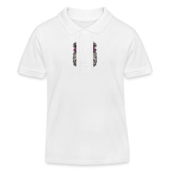 Strauß - Kinder Organic Poloshirt Mini Sprinter von Stanley/Stella - Weiß - Vorne