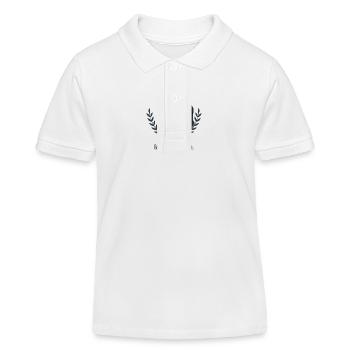 Rieser Grantler // Illustration - Kinder Organic Poloshirt Mini Sprinter von Stanley/Stella - Weiß - Vorne