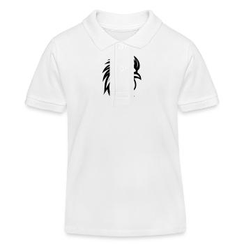 Coq Animal - Polo enfant bio Stanley/Stella - blanc - Devant