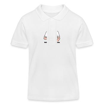 Metzger Shirt, Geschenk Für Metzger, Berufe - Kinder Organic Poloshirt Mini Sprinter von Stanley/Stella - Weiß - Vorne