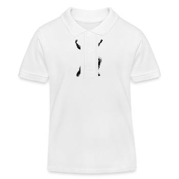 Passez à l’action : Votre chemise, votre énergie - Polo enfant bio Stanley/Stella - blanc - Devant