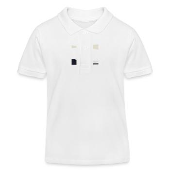 LEUCHTTURM - Kinder Organic Poloshirt Mini Sprinter von Stanley/Stella - Weiß - Vorne