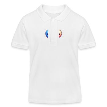 Ballons pour enfants - Polo enfant bio Stanley/Stella - blanc - Devant