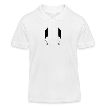 Ramadan Kareem Noir - Polo enfant bio Stanley/Stella - blanc - Devant