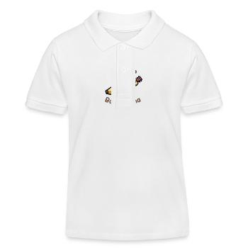 Banjo-Nana: Strumming Sweet Melodies - Kids Organic Polo Shirt by Stanley/Stella - white - Front