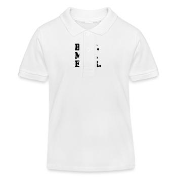 Best mom ever - Polo enfant bio Stanley/Stella - blanc - Devant