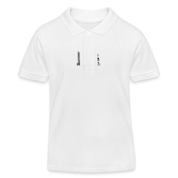 Le métier de maçon - Polo enfant bio Stanley/Stella - blanc - Devant
