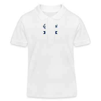 Ehrenamt - Weil Helfen Freude Macht - Kinder Organic Poloshirt Mini Sprinter von Stanley/Stella - Weiß - Vorne