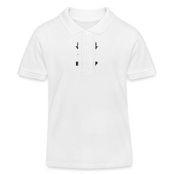 J'Peux Pas J'ai BallTrap - Polo enfant bio Stanley/Stella - blanc - Devant