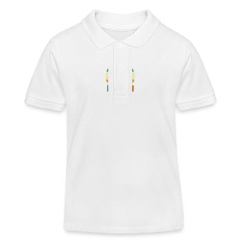legendär seit 1994 konsole gamer 1994 - Kinder Organic Poloshirt Mini Sprinter von Stanley/Stella - Weiß - Vorne