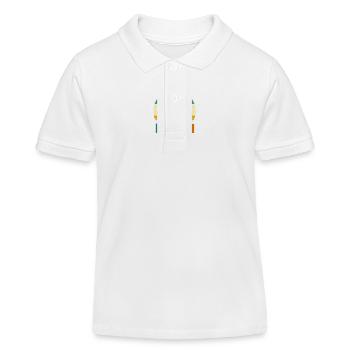 legendär seit 2010 konsole gamer 2010 - Kinder Organic Poloshirt Mini Sprinter von Stanley/Stella - Weiß - Vorne