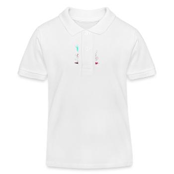Moto Fan Moto Motard Motard Motard Motocross - Polo enfant bio Stanley/Stella - blanc - Devant